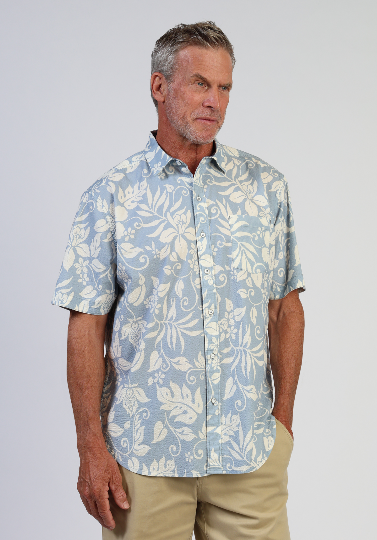 South Pacific Seersucker Shirt