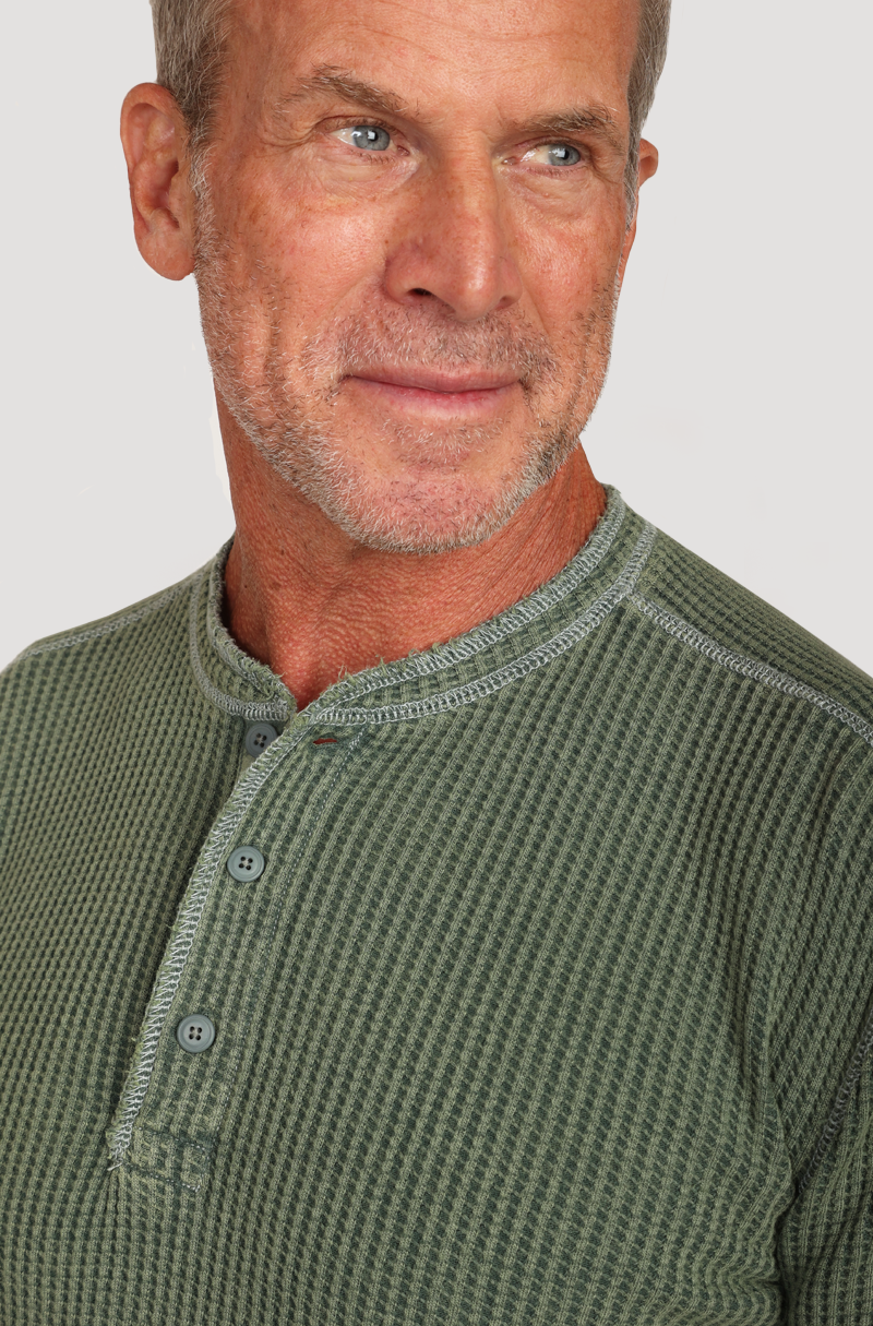 Fillmore Chunky Waffle Henley