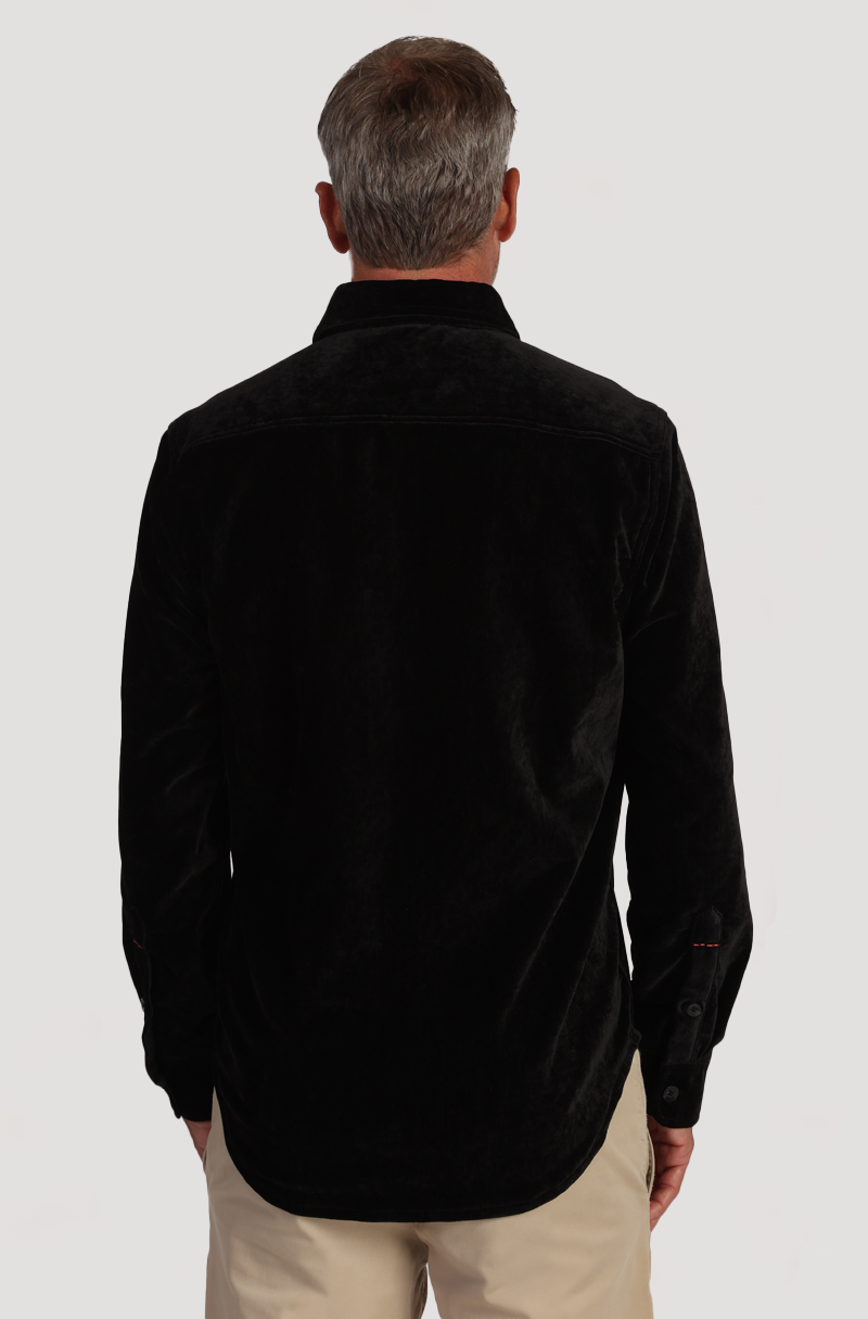 Cozy Cut Stretch Viceroy Velvet Shirt