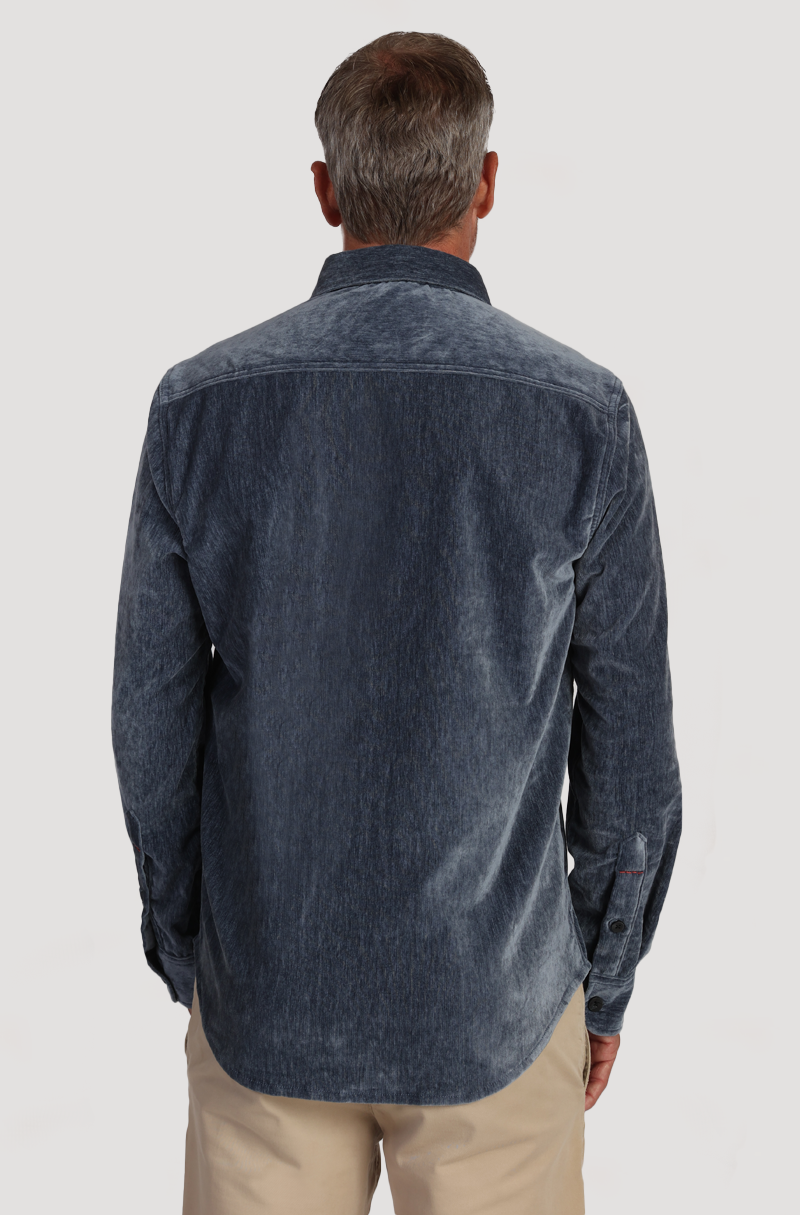 Cozy Cut Stretch Viceroy Velvet Shirt