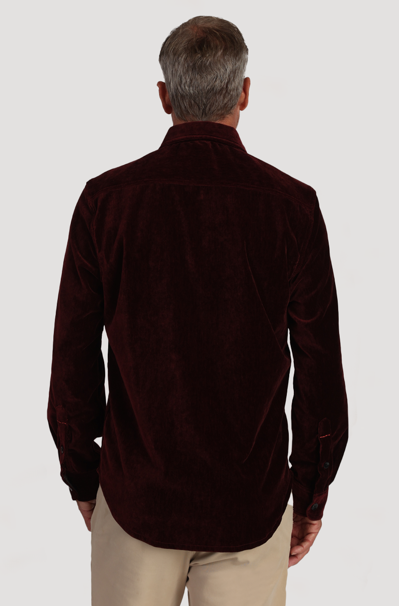 Cozy Cut Stretch Viceroy Velvet Shirt