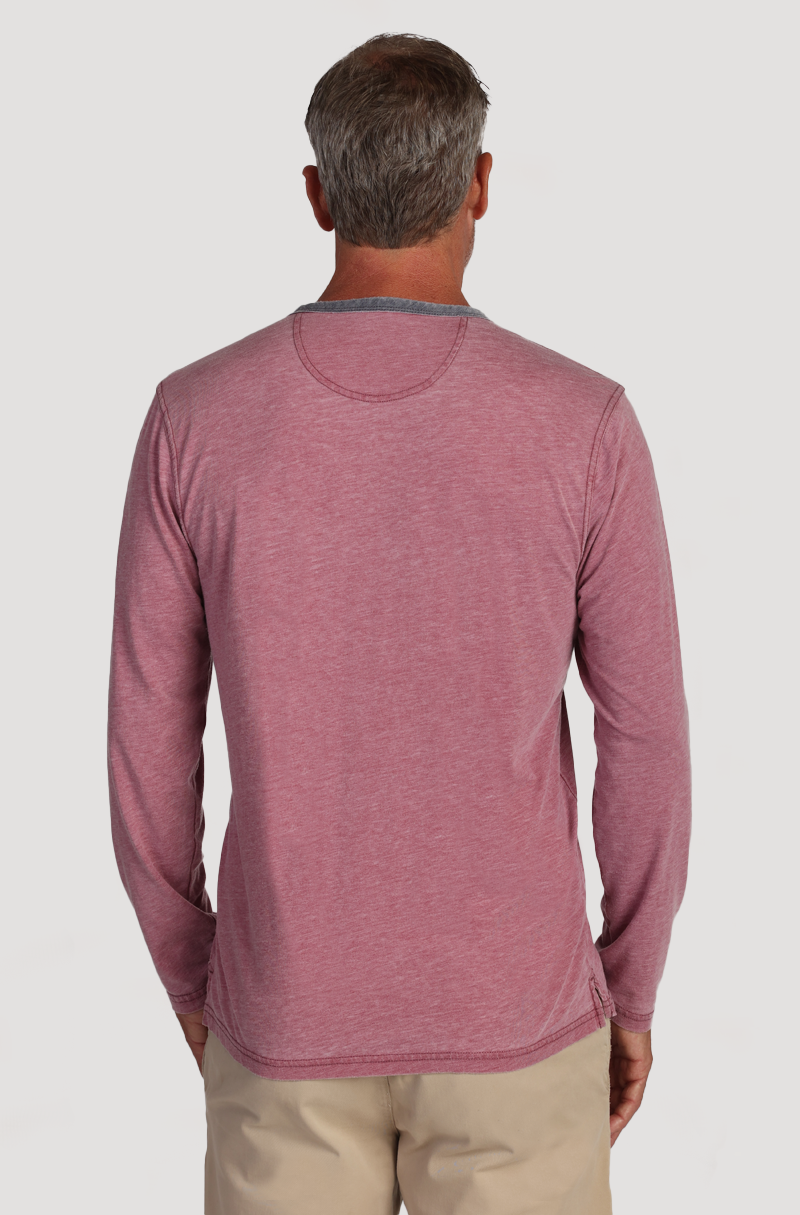Bowery Burnout L/S Slit Tee