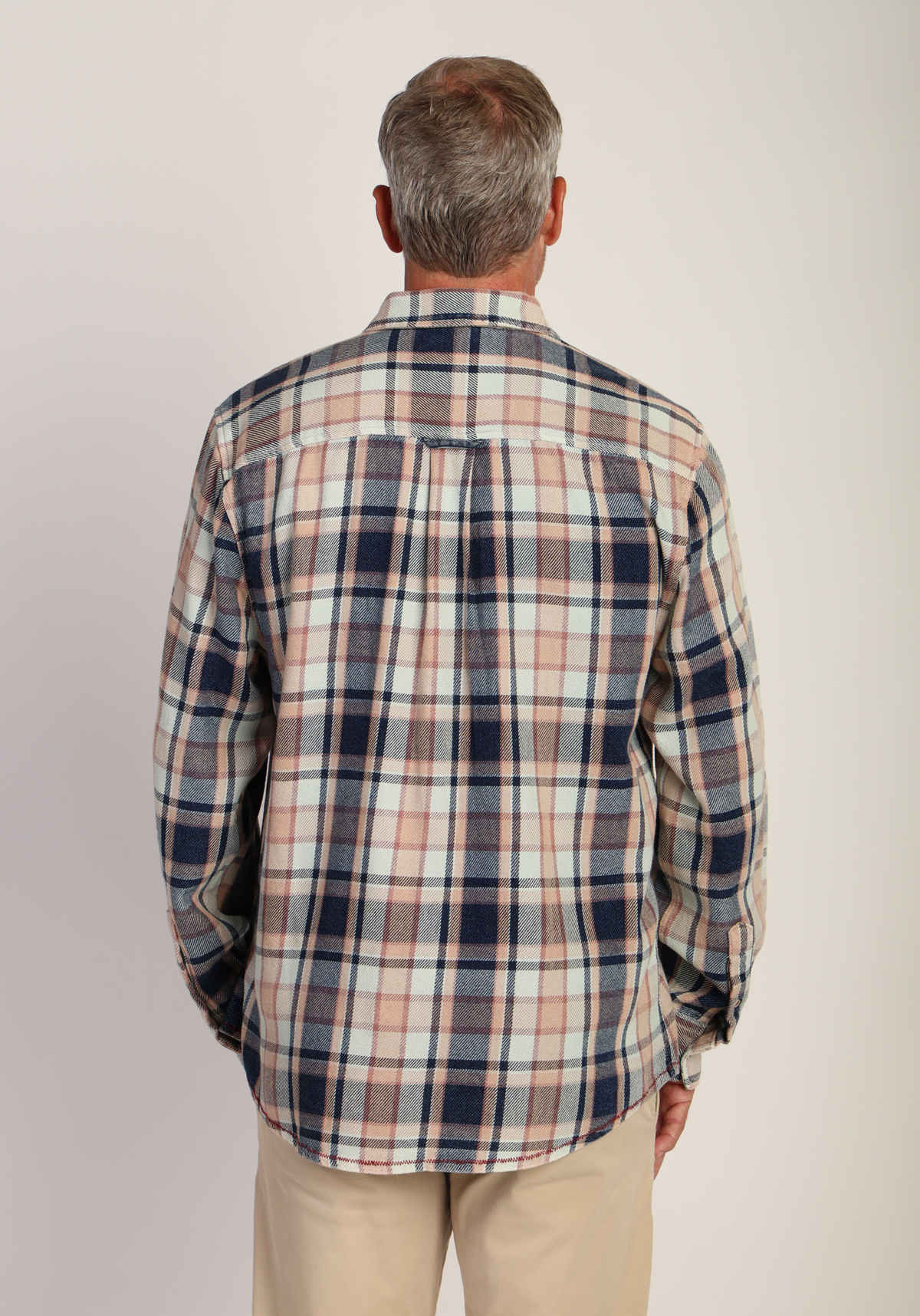 Shea Genuine Indigo Plaid