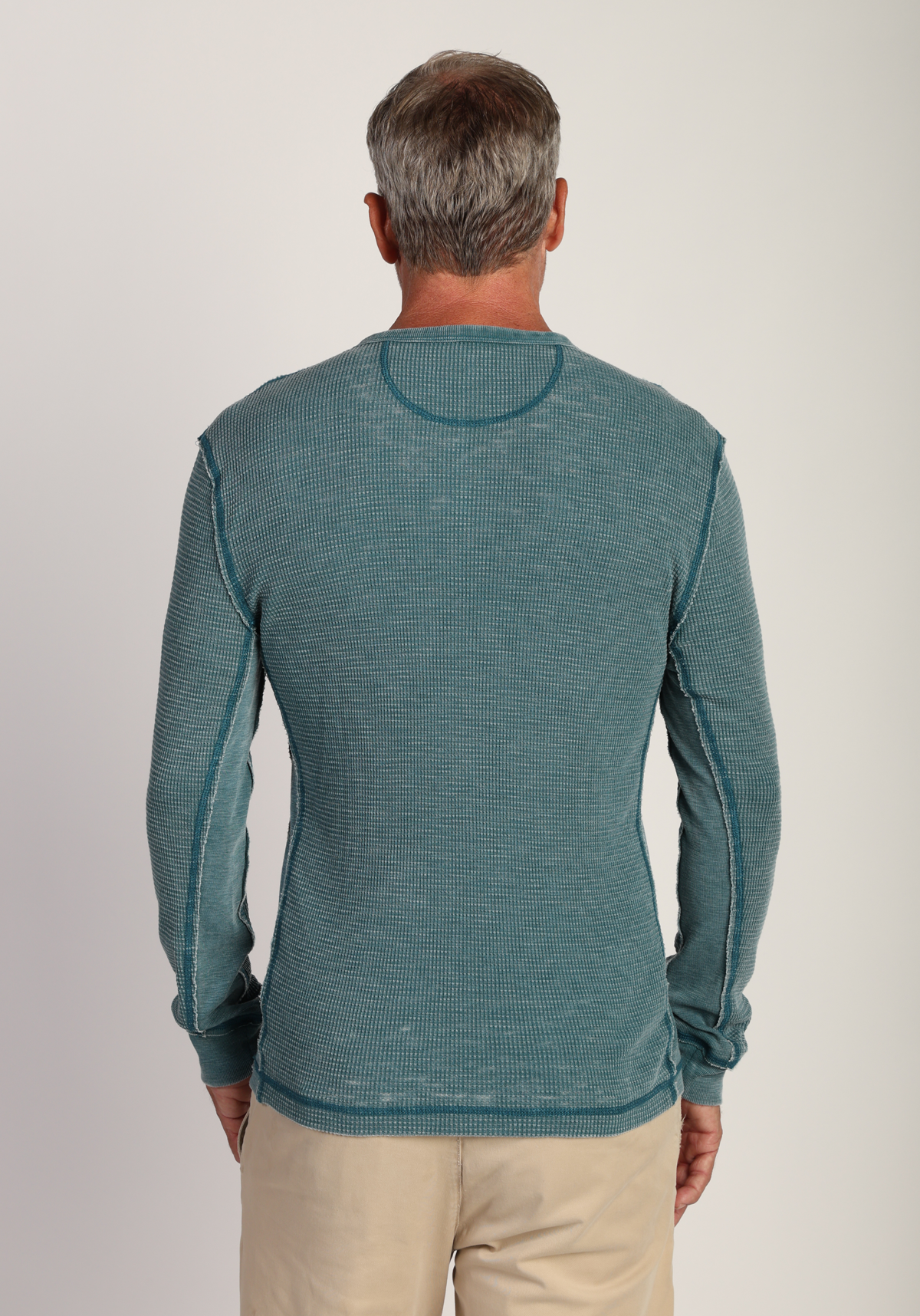 Bowery Waffle Thermal Henley