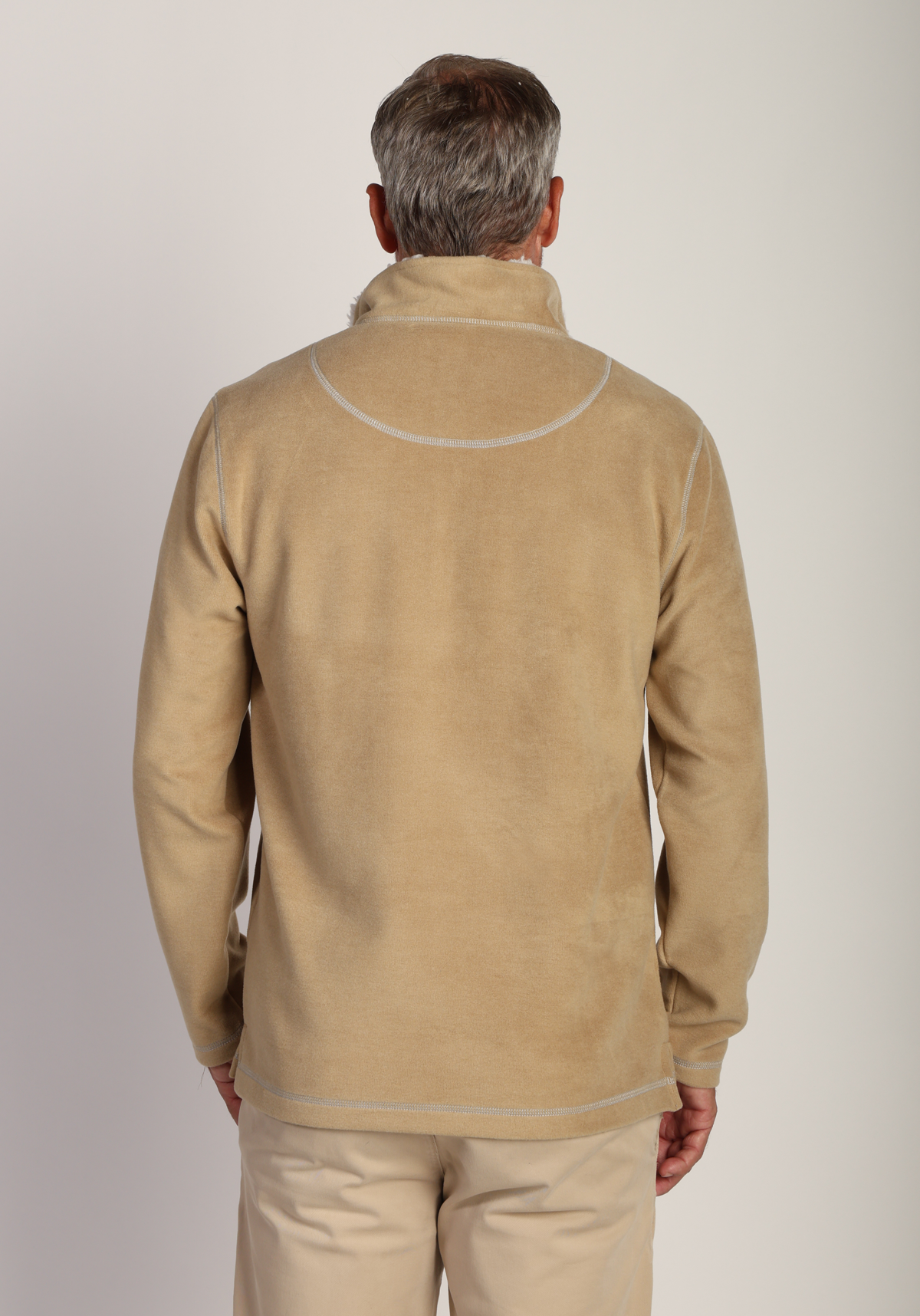 Melange Soft Fleece 1/4 Zip Pullover