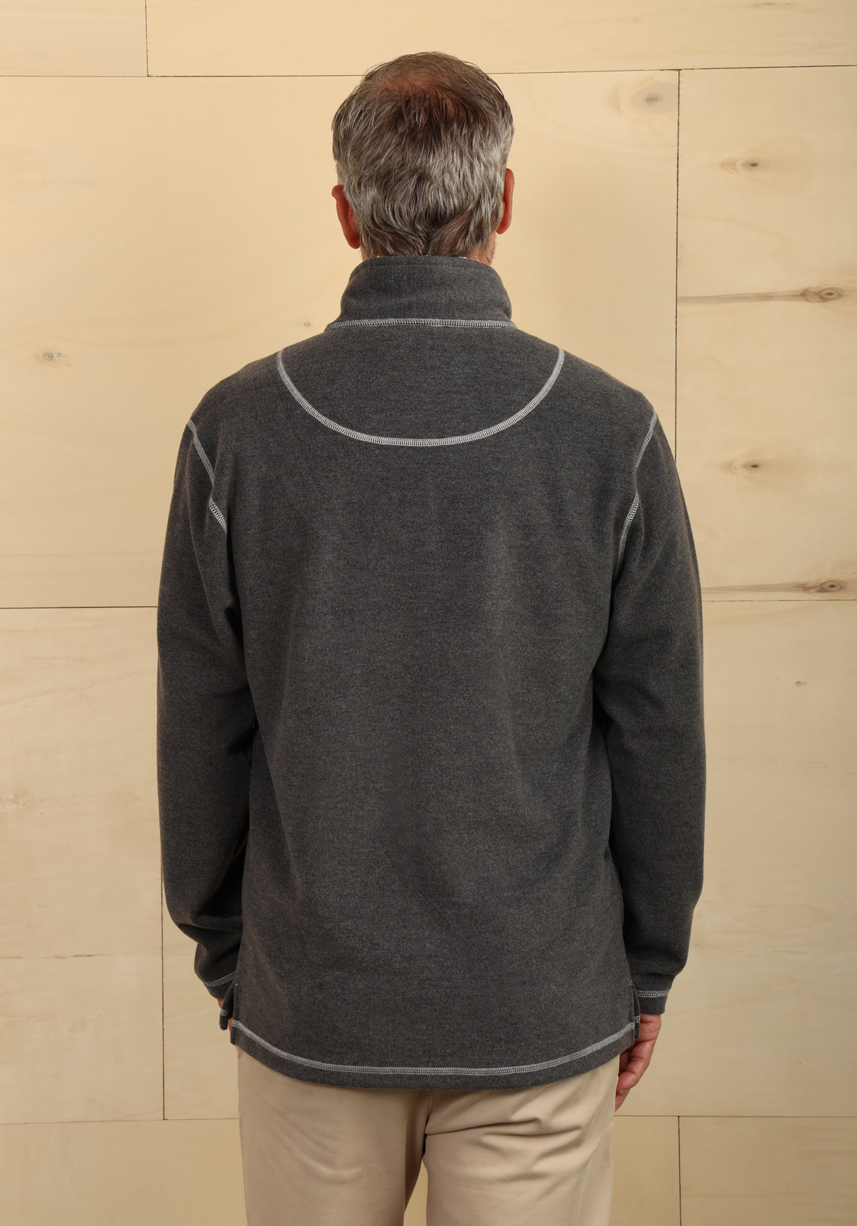 Melange Soft Fleece 1/4 Zip Pullover