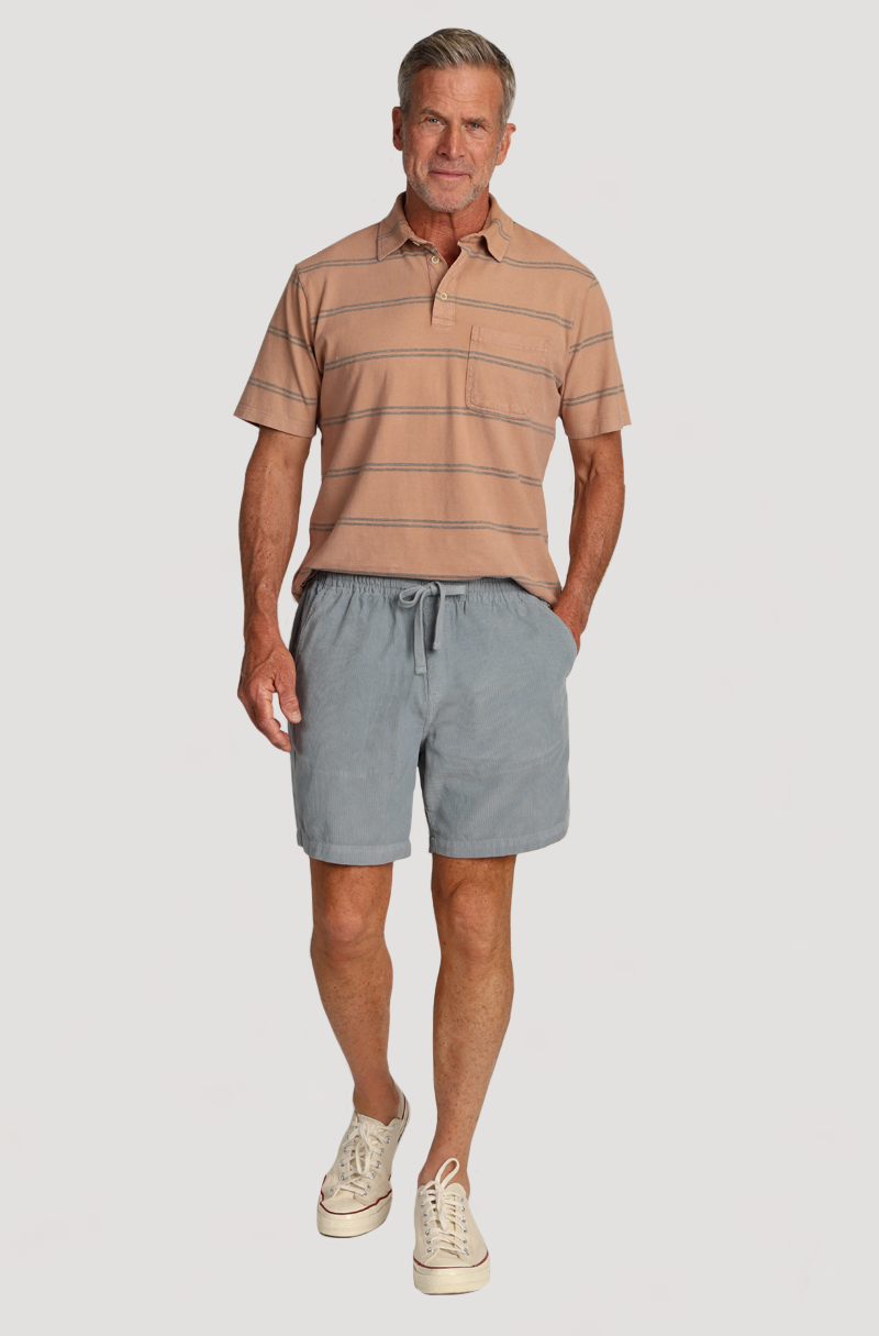 Baja Cord Drawstring Short