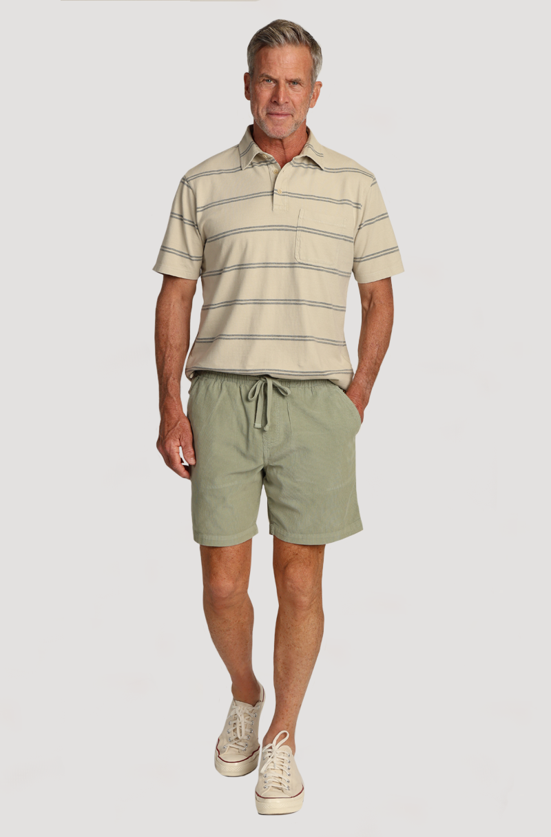 Baja Cord Drawstring Short