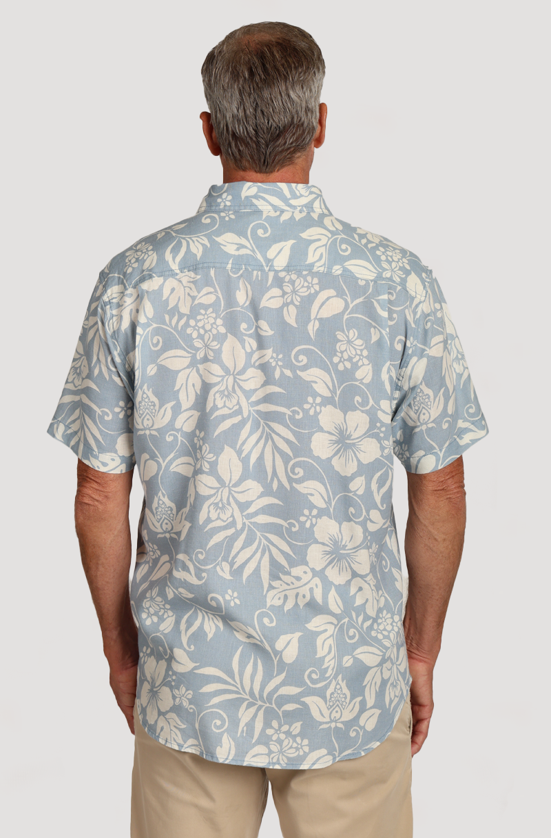 Tahiti Stretch Island Linen Shirt