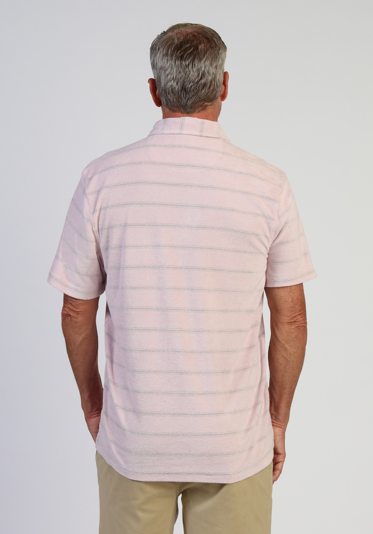 Cabana Terry Stripe Polo