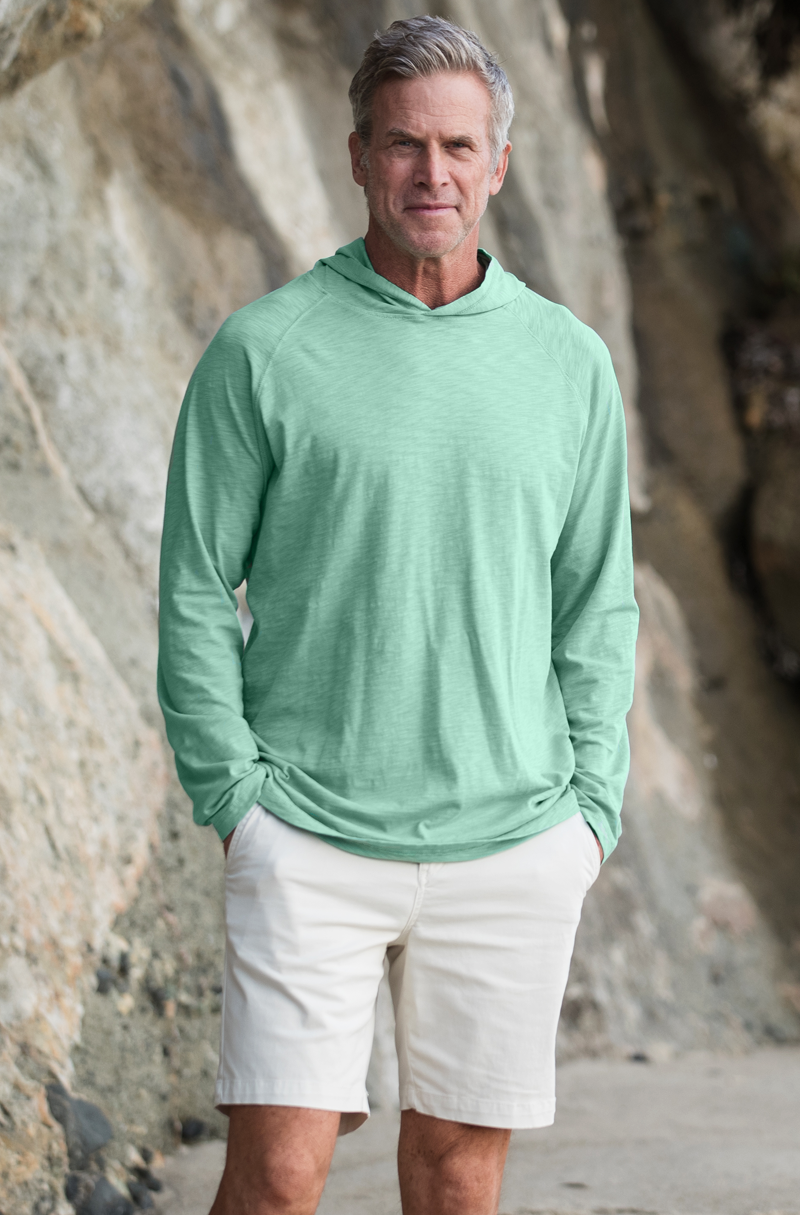 Heritage Slub Raglan Hoodie