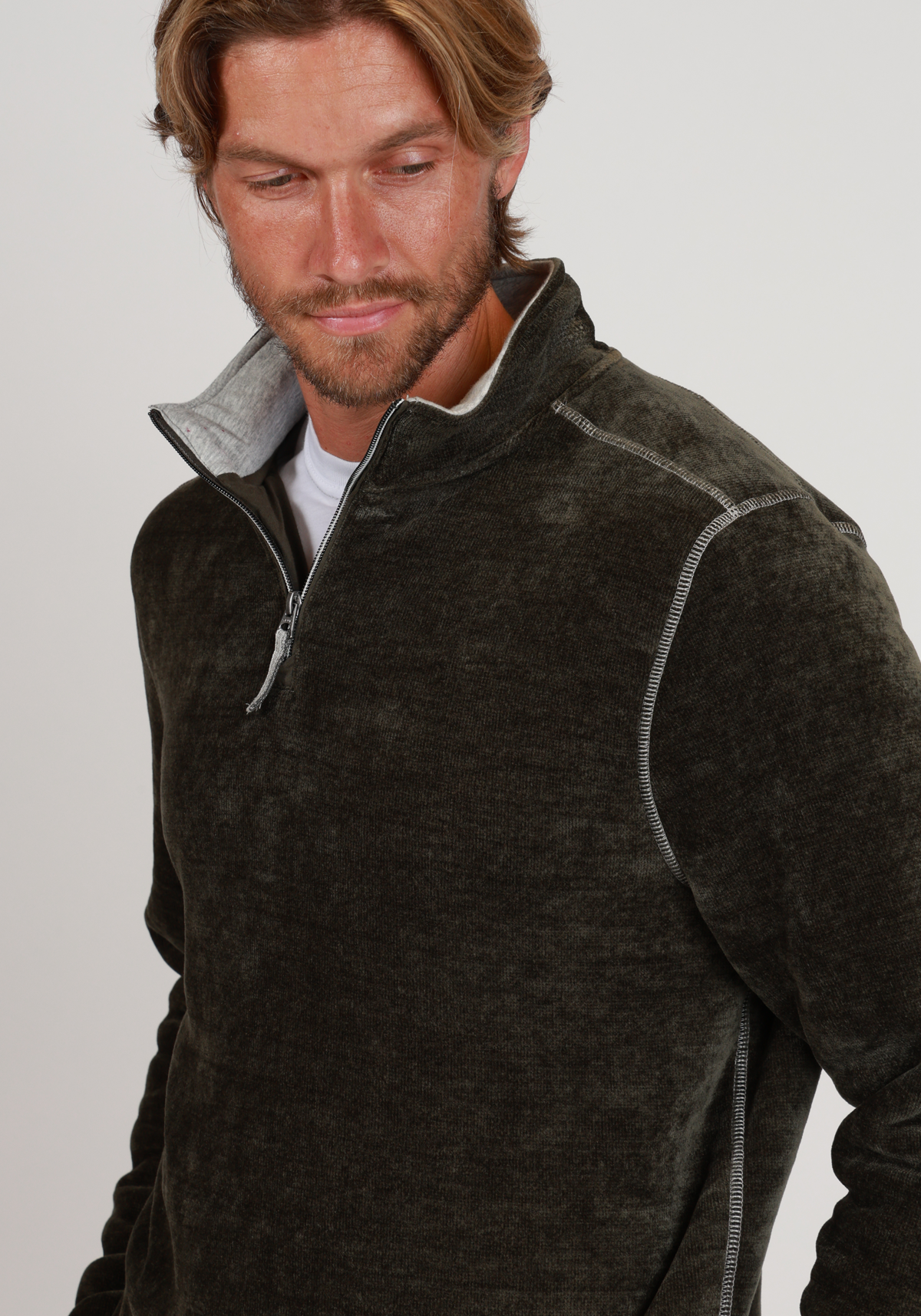 Apres Lux Chenille Quarter-Zip