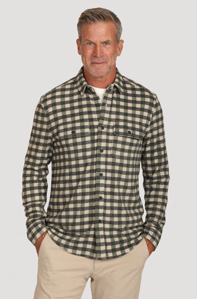 Roadhouse Sweater-Knit Shirt