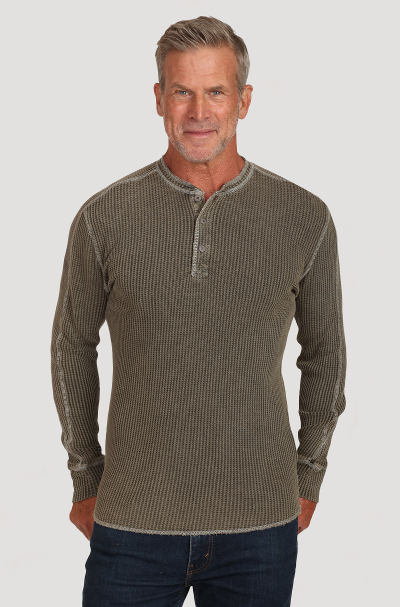 Fillmore Chunky Waffle Henley