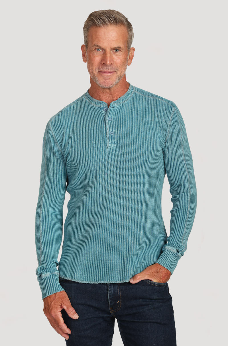 Fillmore Chunky Waffle Henley