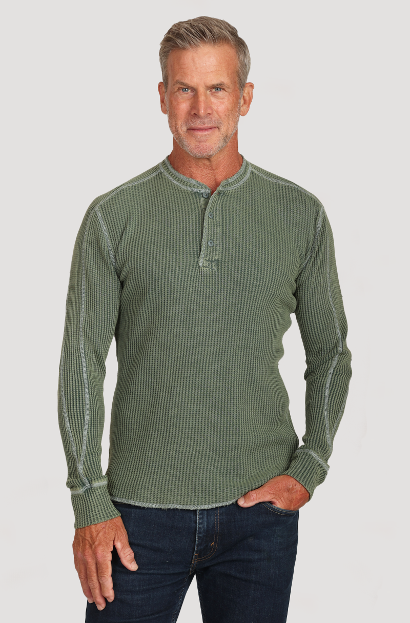 Fillmore Chunky Waffle Henley