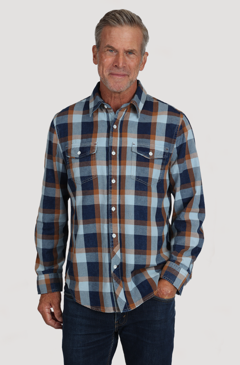 Daybreak Winston Indigo Shirt