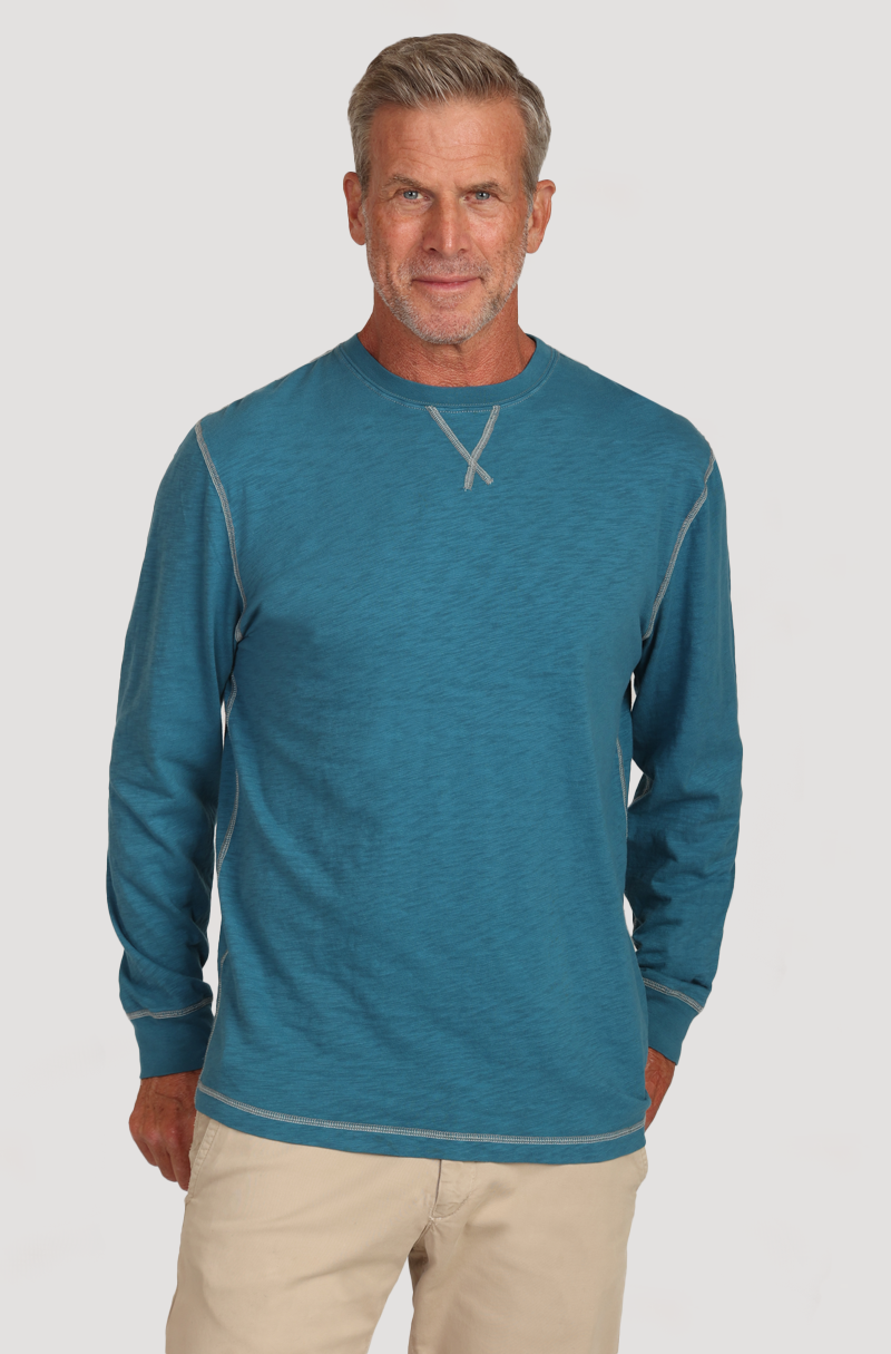 Heritage Slub L/S Crew