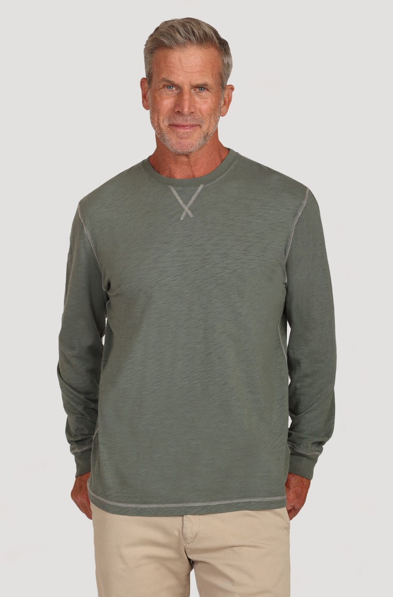 Heritage Slub L/S Crew