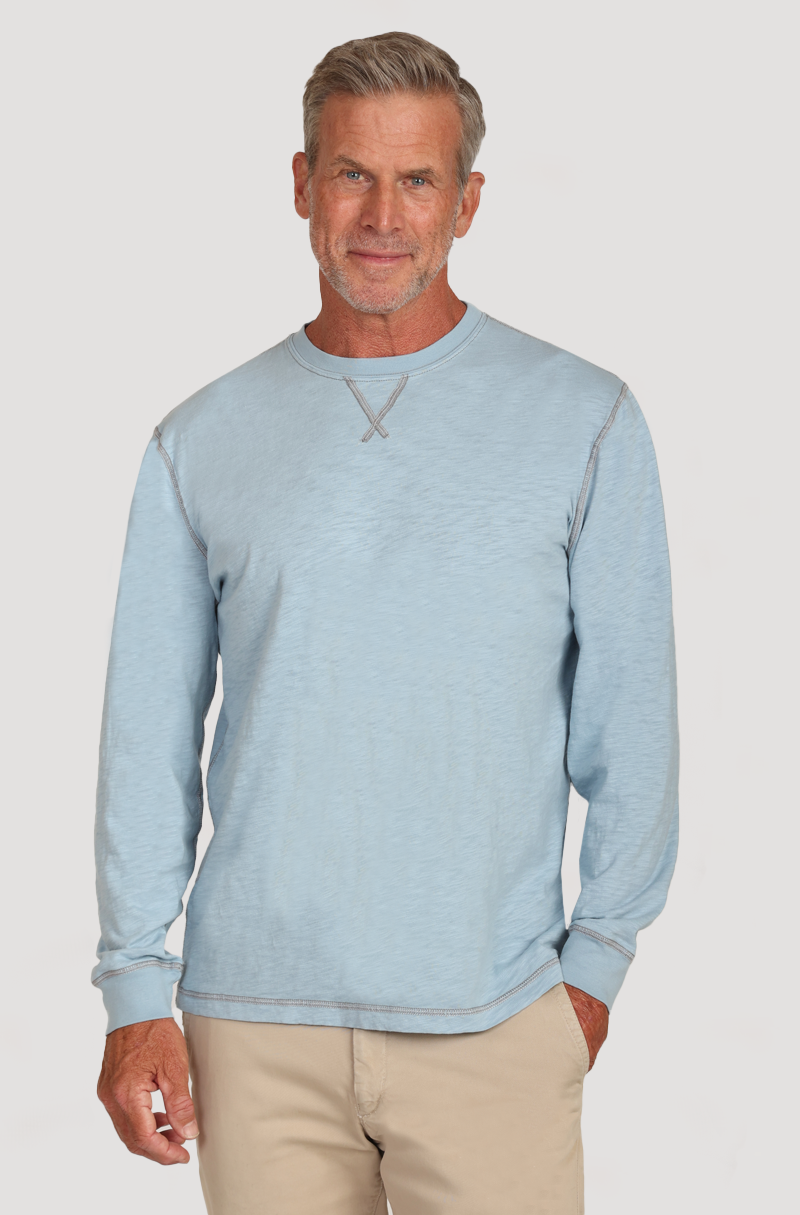 Heritage Slub L/S Crew