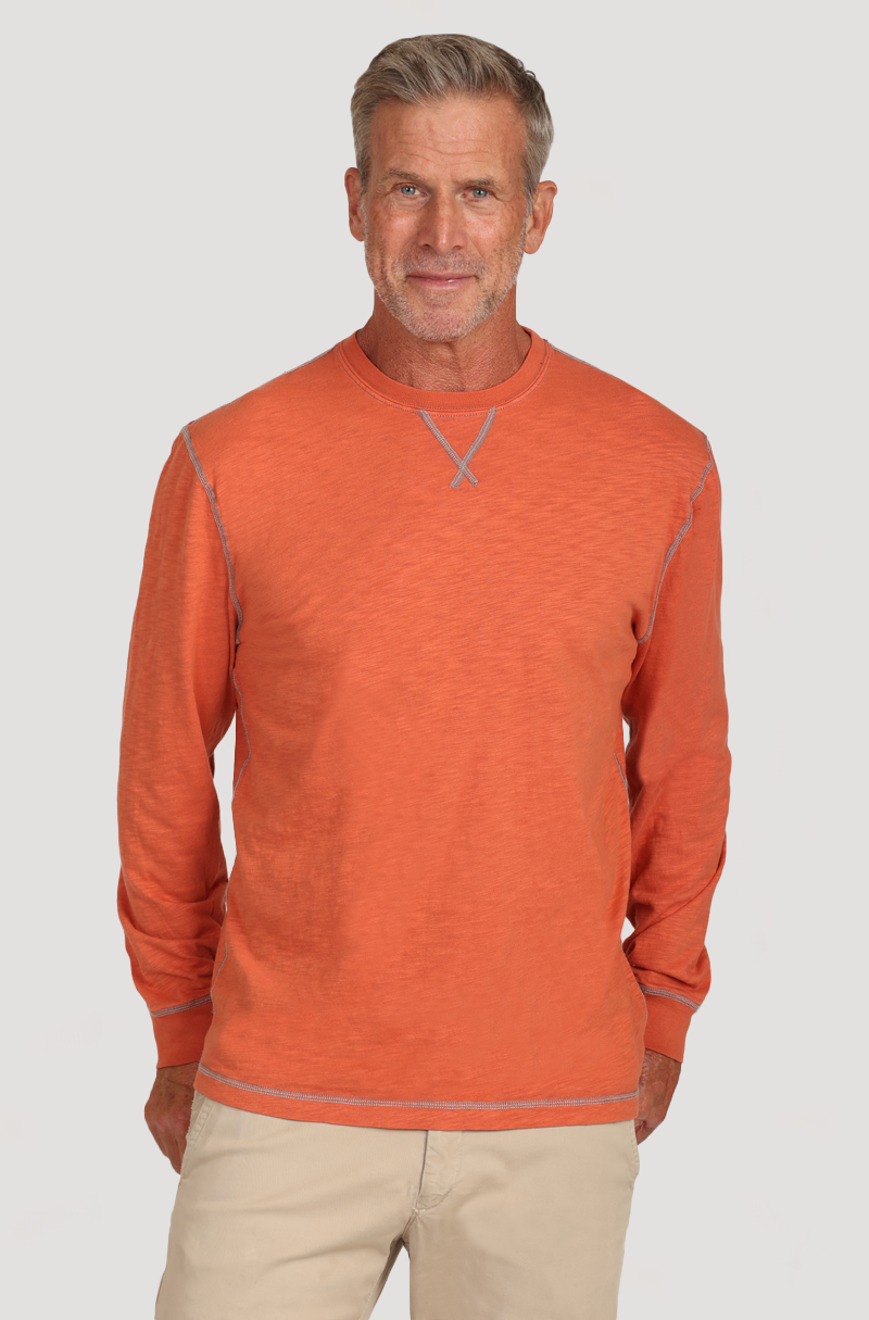 Heritage Slub L/S Crew