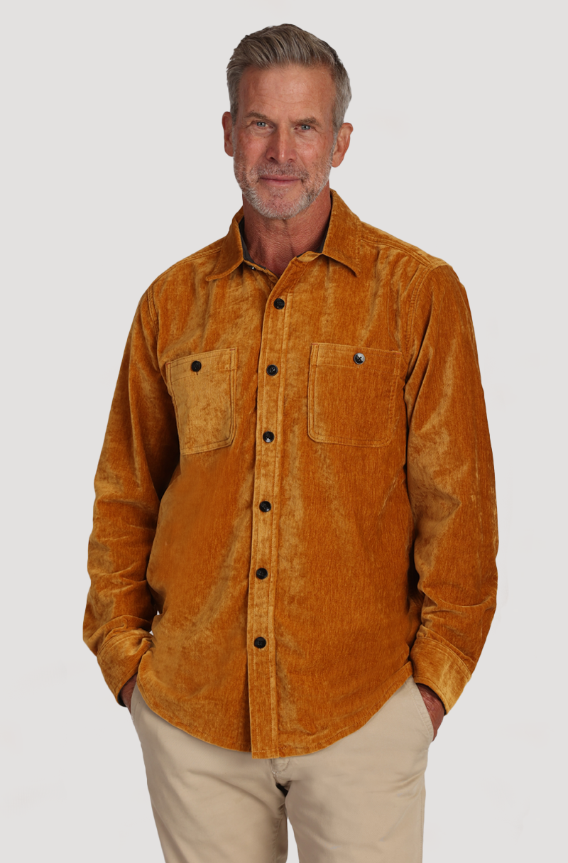 Cozy Cut Stretch Viceroy Velvet Shirt