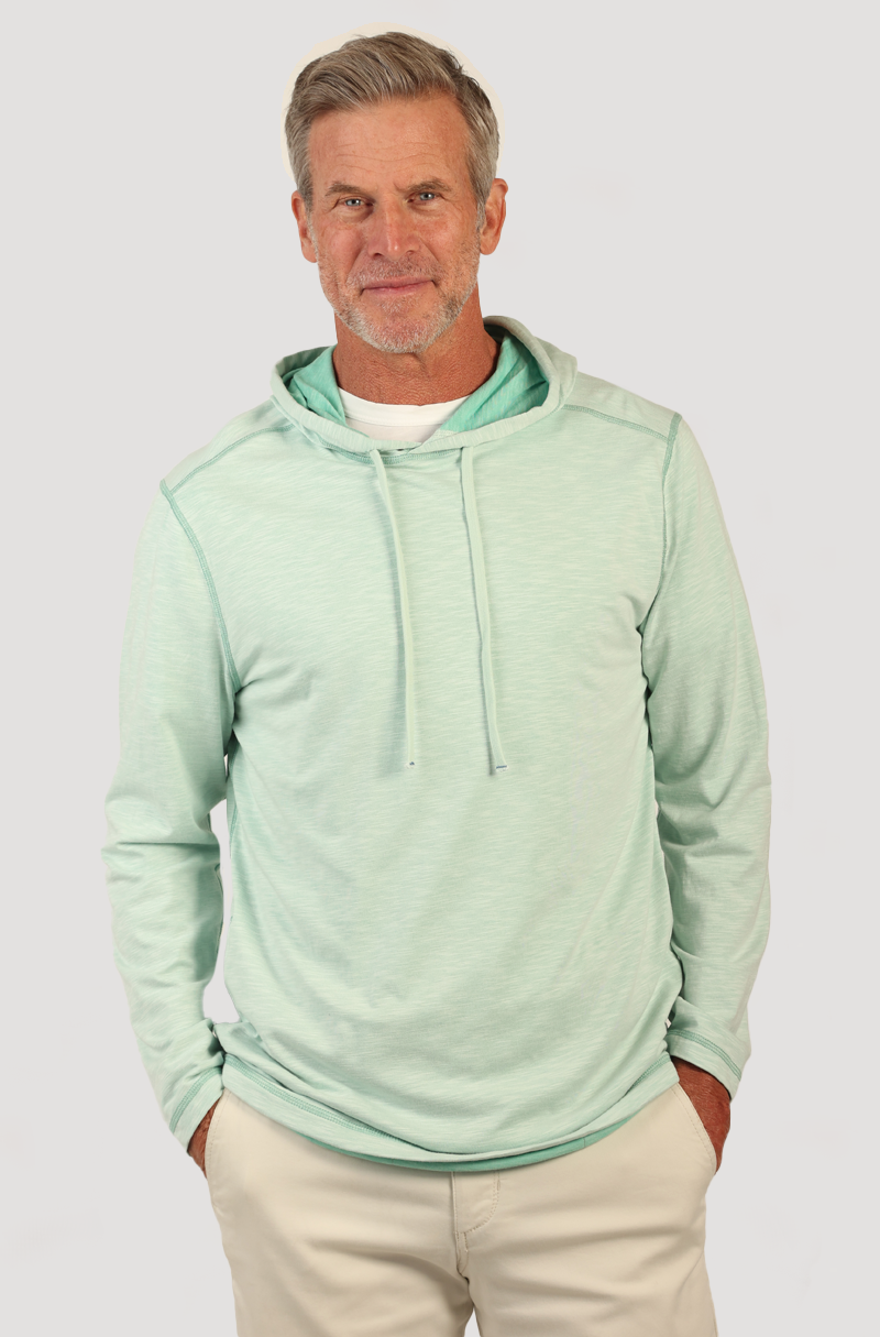 Slub Jersey Knit L/S Hoodie