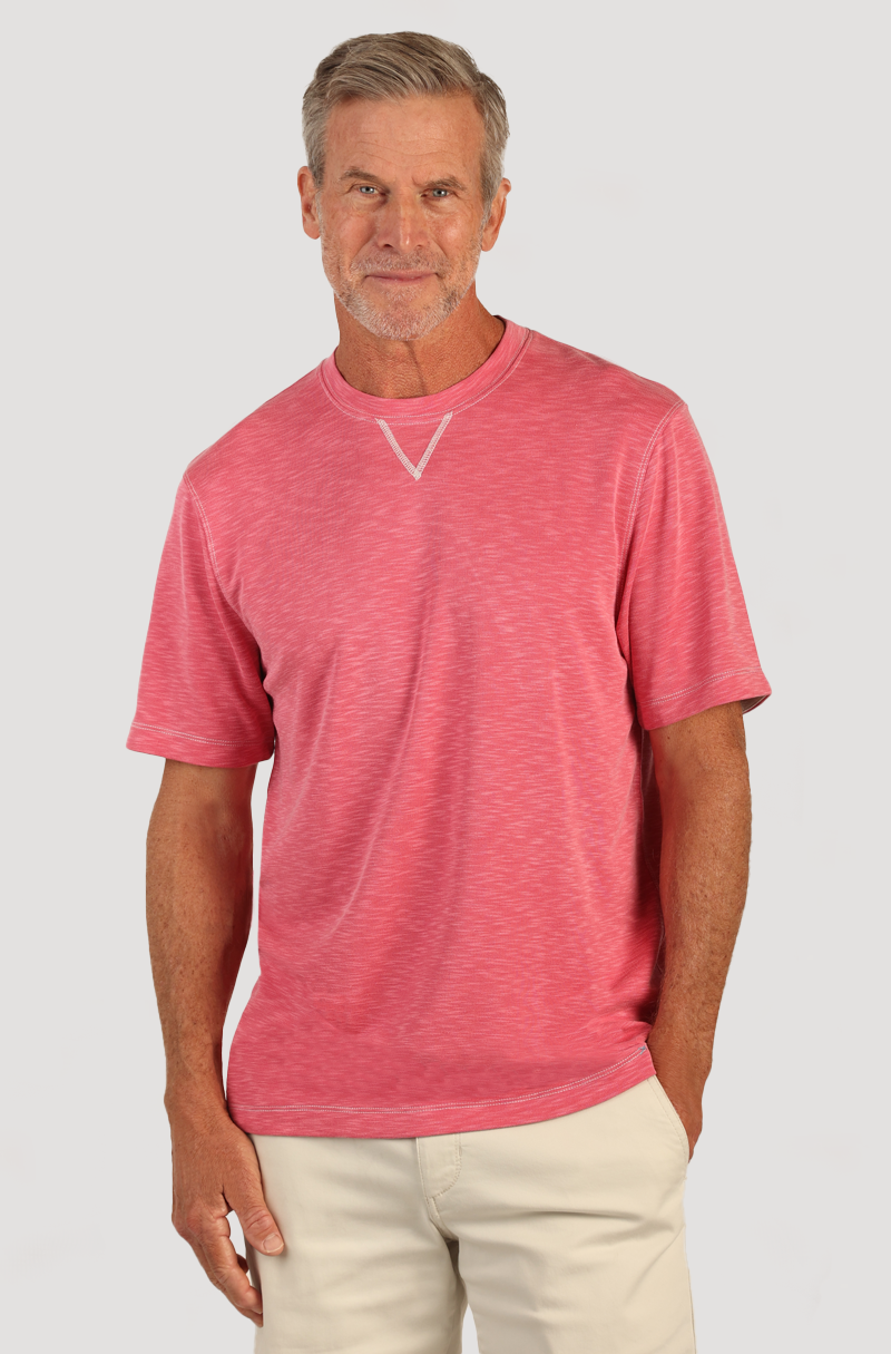 Sueded Modal Tencel S/S Crew