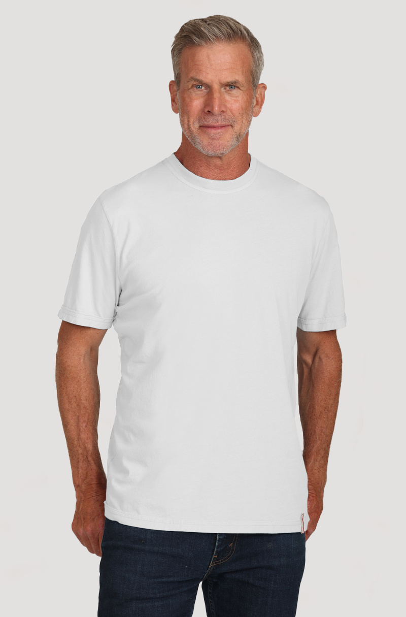 Secret Wash Combed Cotton Crew