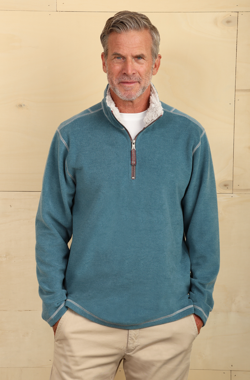Melange Soft Fleece 1/4 Zip Pullover