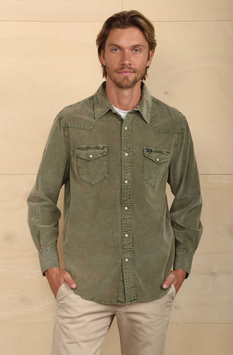 Jackson Cord Western Shirt