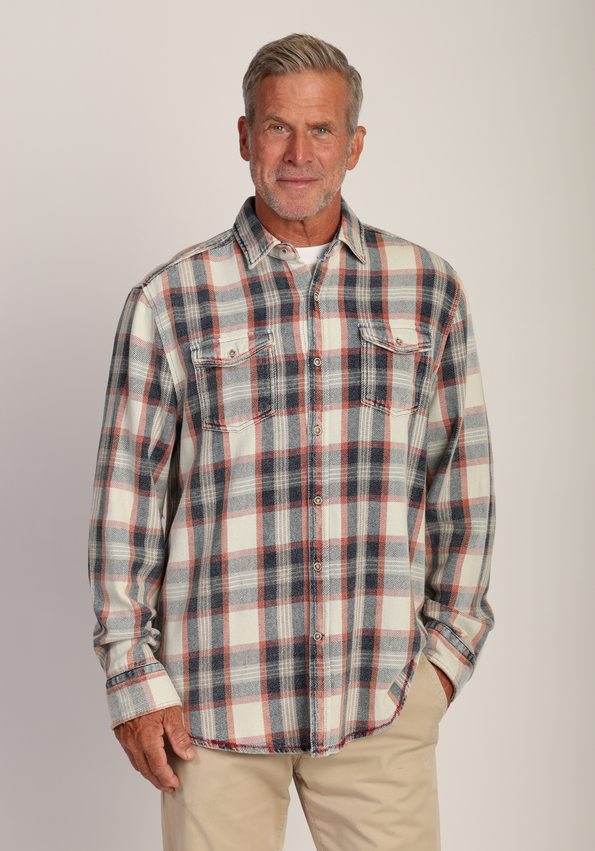 Winston Genuine Indigo Plaid