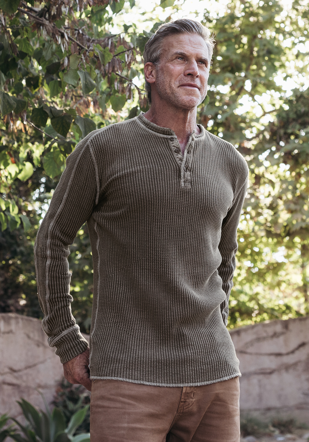 Fillmore Chunky Waffle Henley