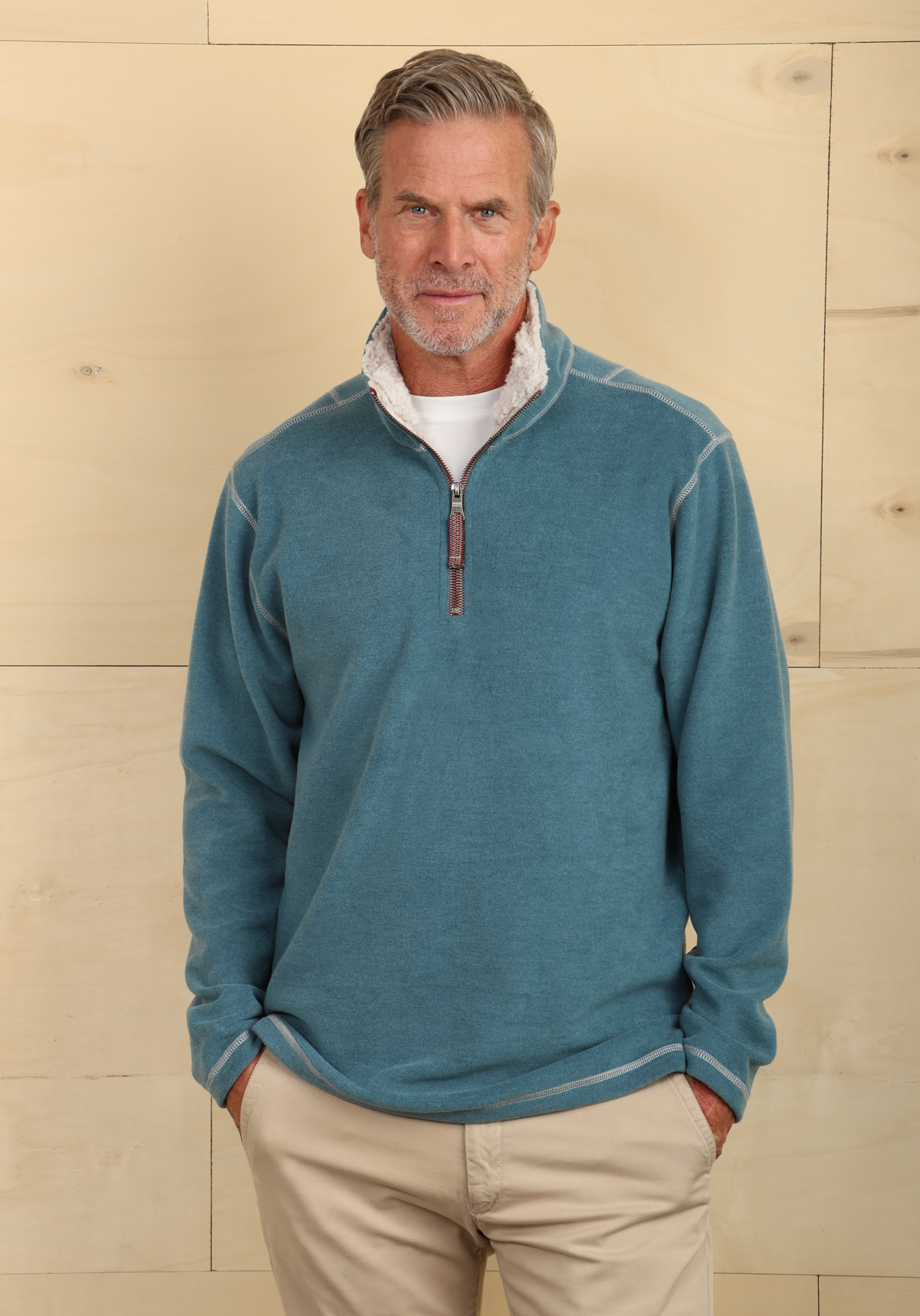 Melange Soft Fleece 1/4 Zip Pullover