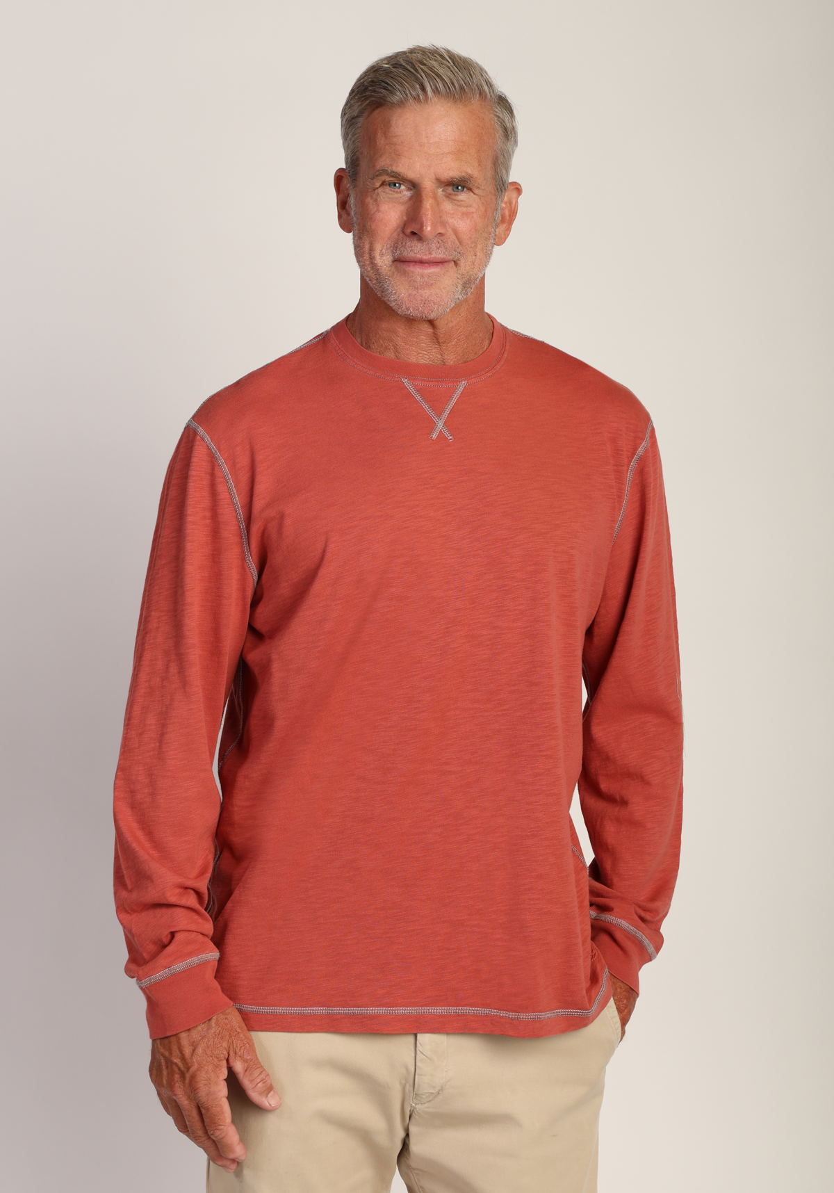 Heritage Slub L/S Crew