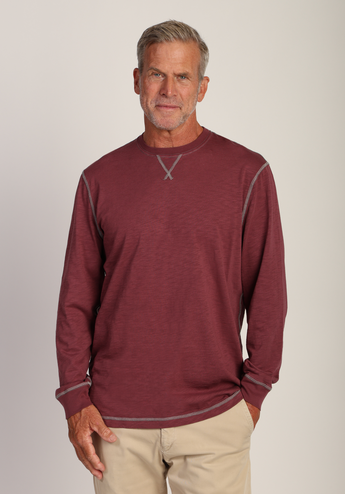 Heritage Slub L/S Crew