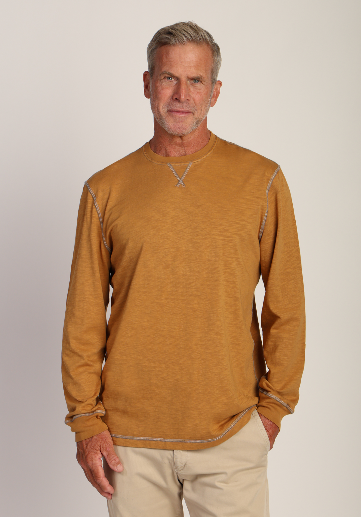 Heritage Slub L/S Crew