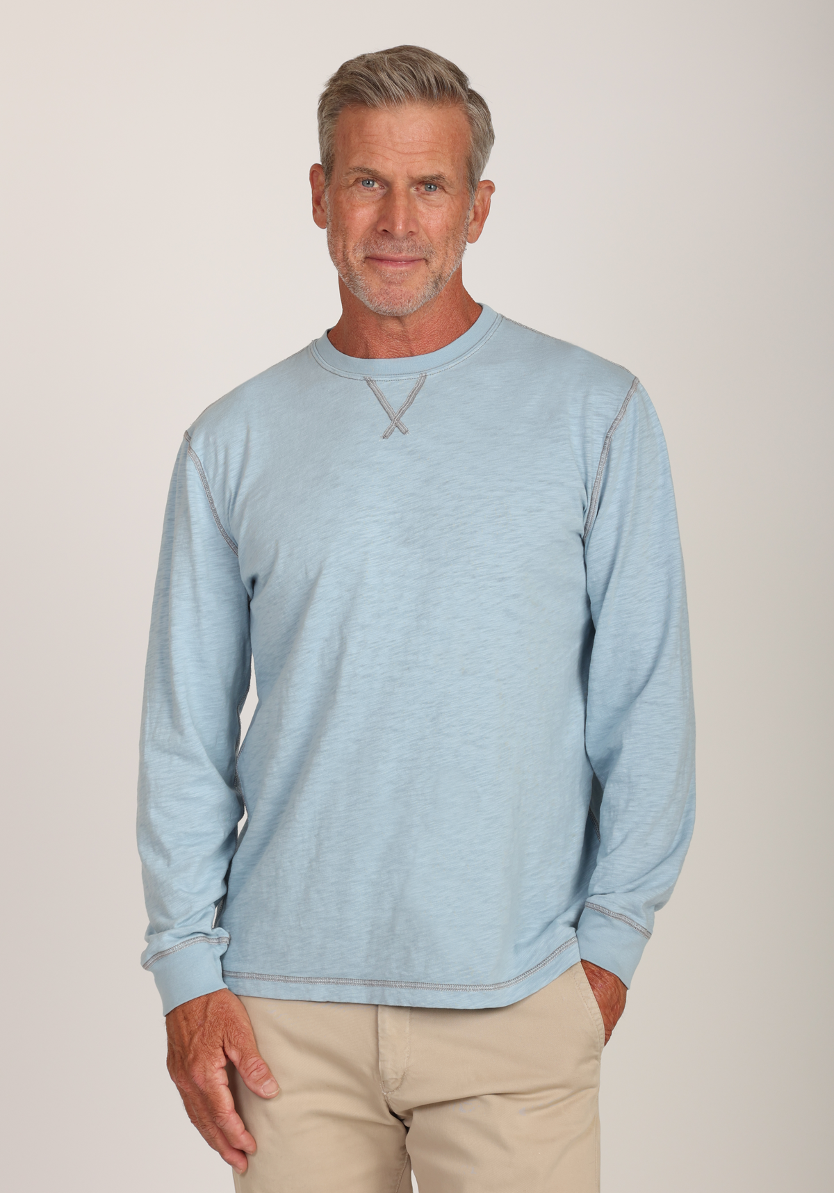 Heritage Slub L/S Crew