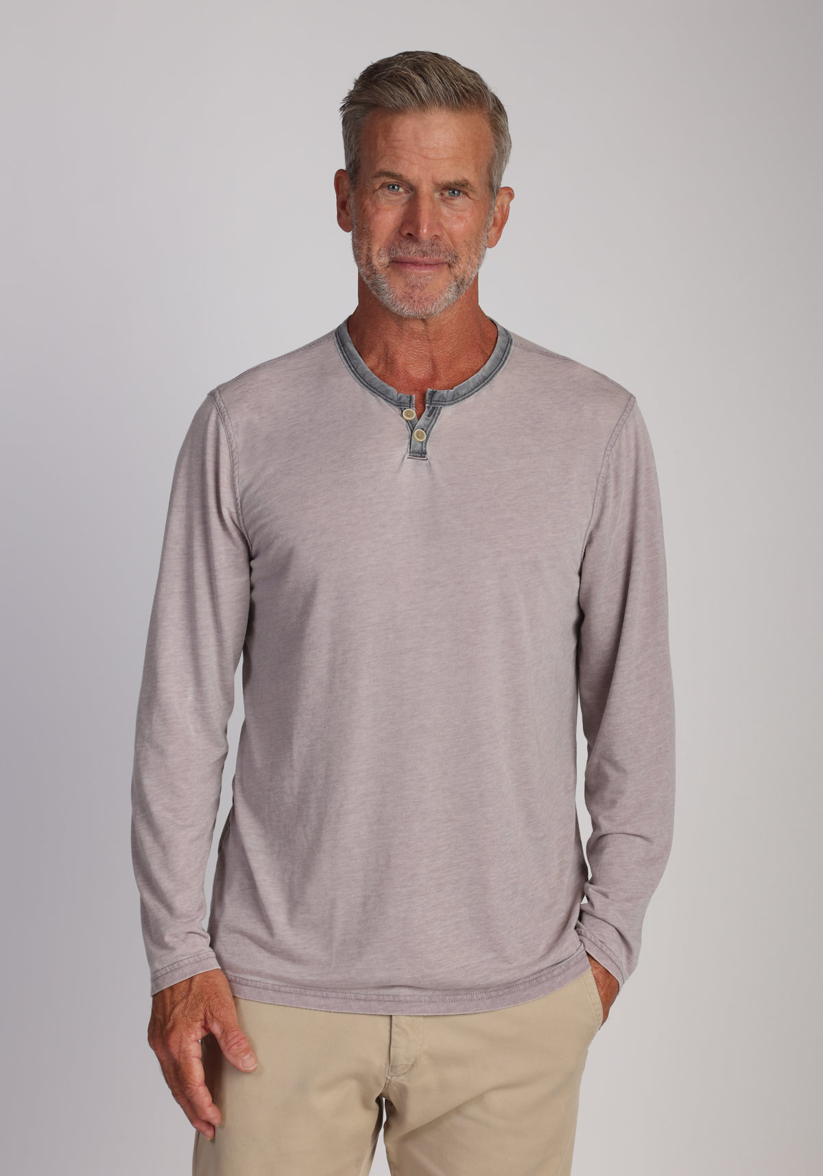 Bowery Burnout L/S Slit Tee