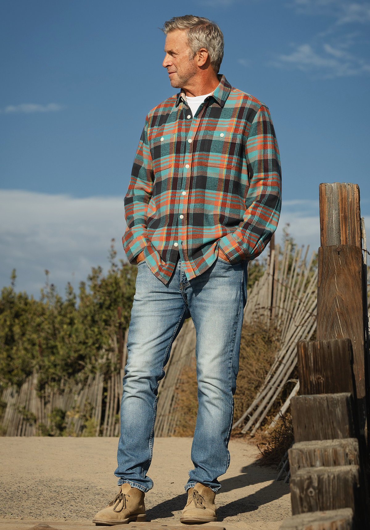 Tavern Plaid brushed Flannel