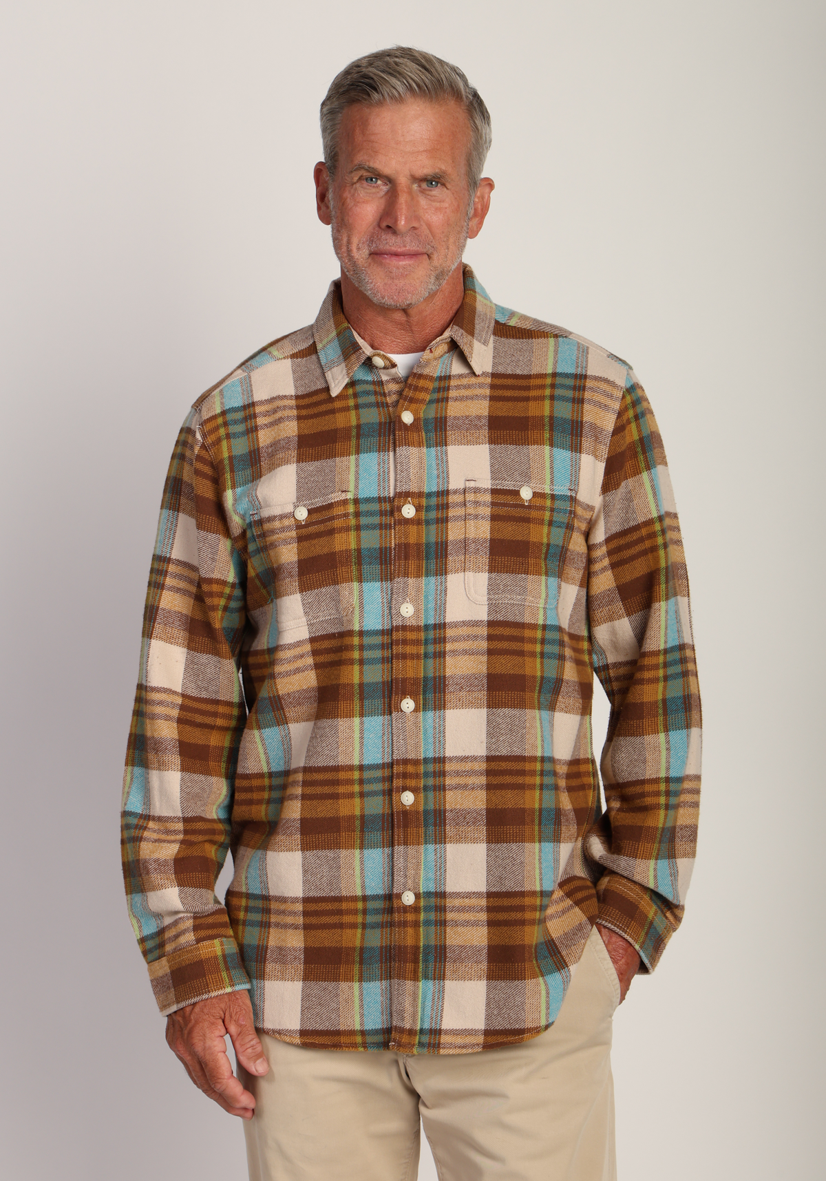 Tavern Plaid brushed Flannel