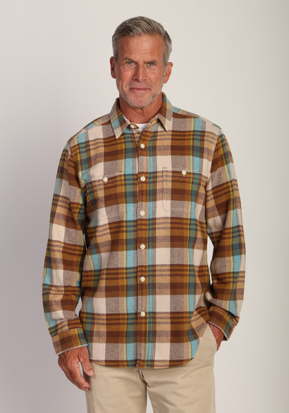 Tavern Plaid brushed Flannel