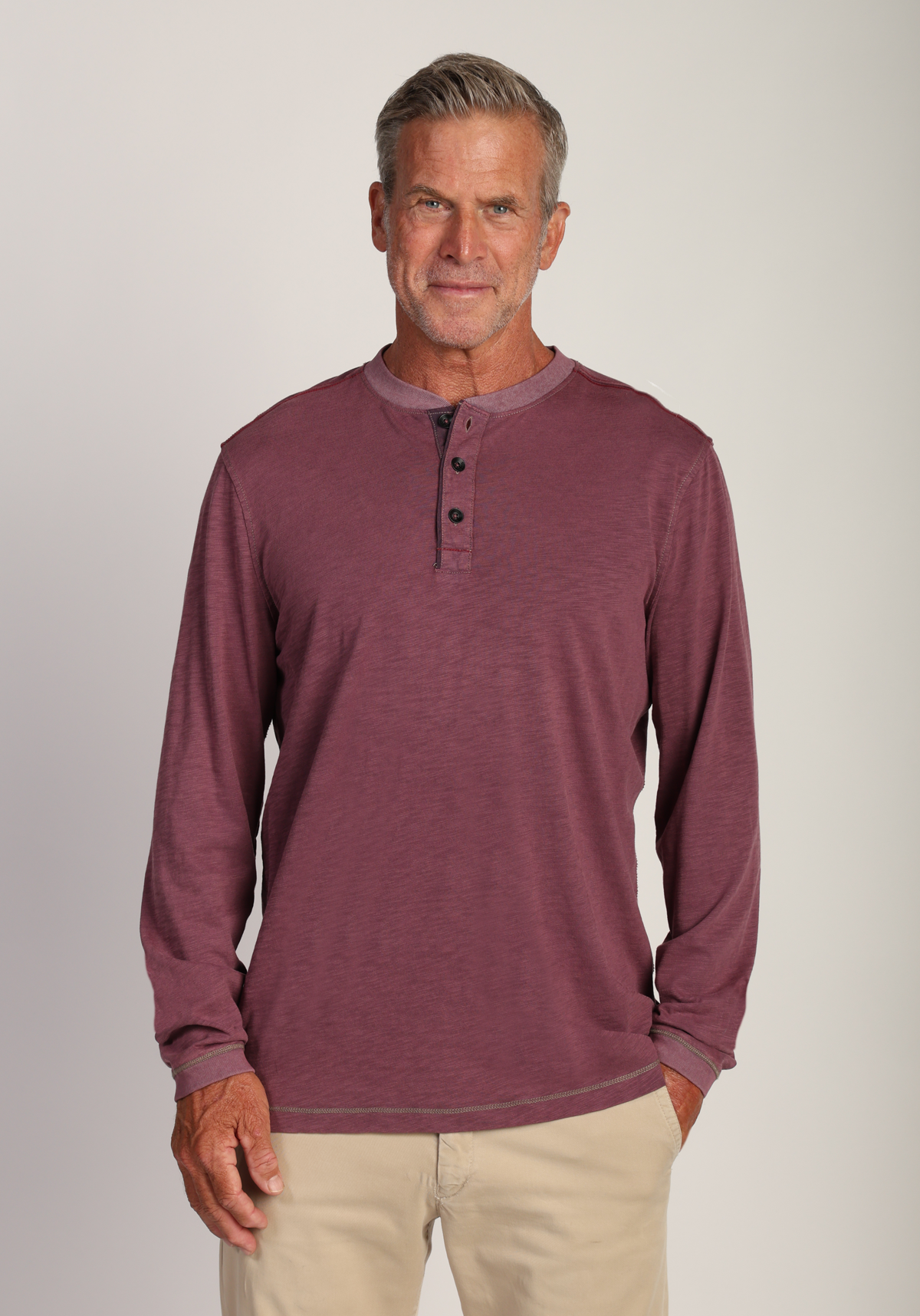 Venice Cotton Slub Henley