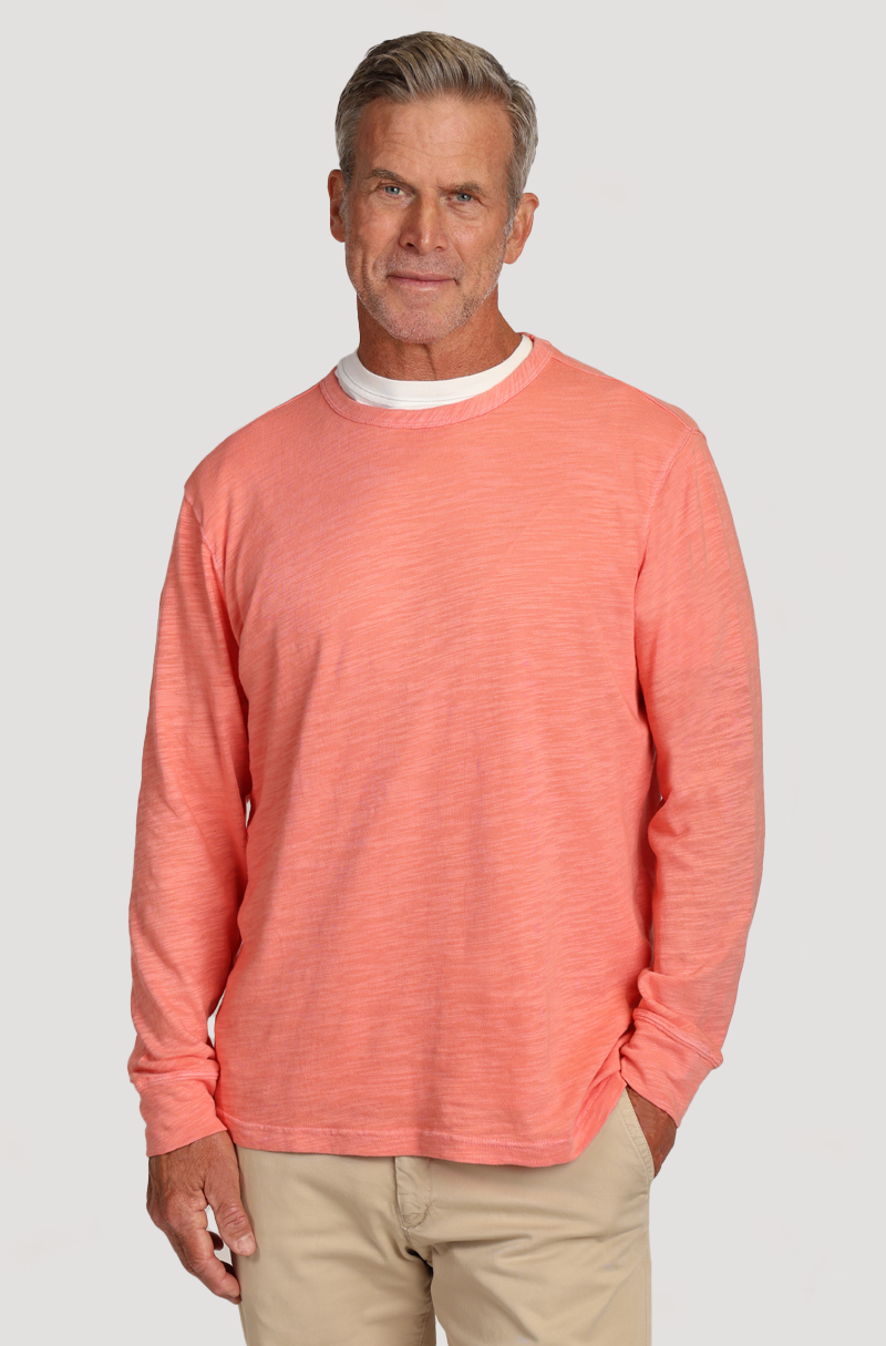 Sunwashed L/S Crew