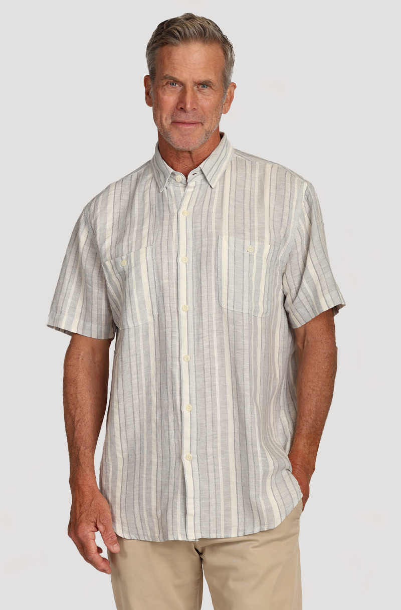 Wyatt Linen 2 Pocket Shirt