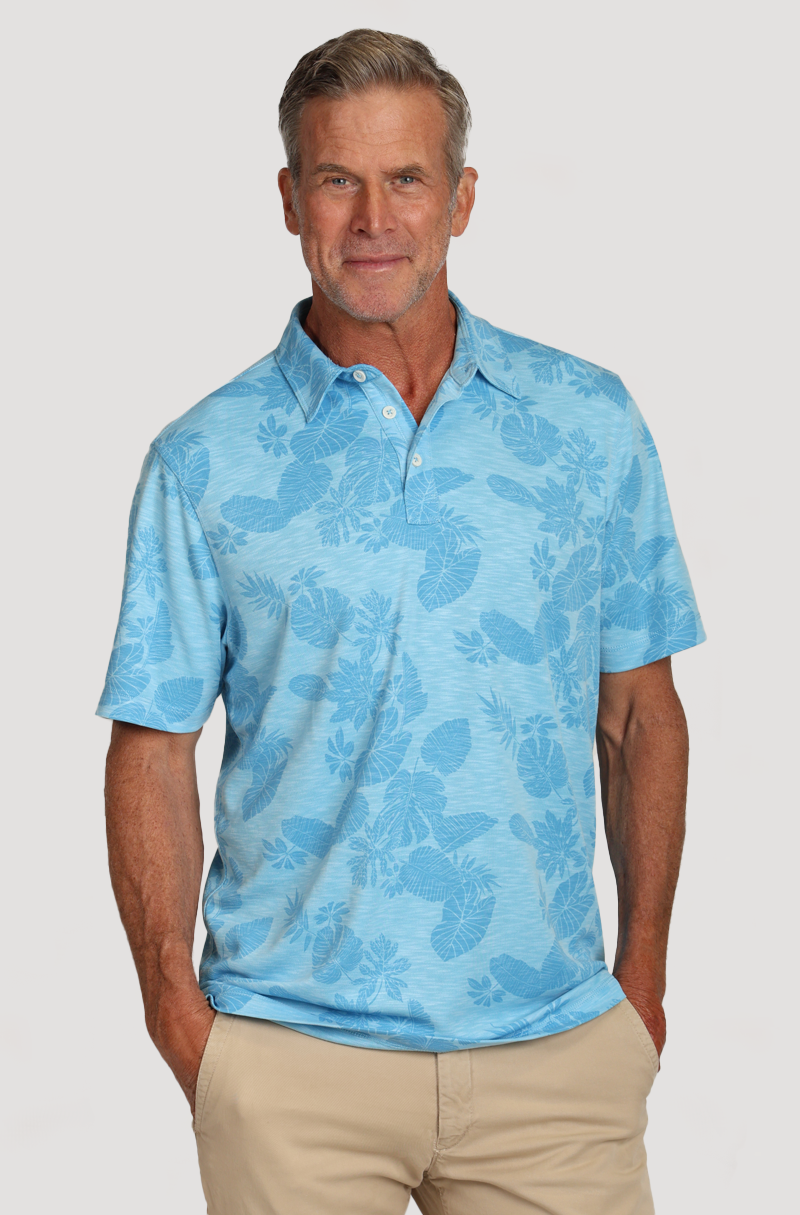 Sueded Dobby Polo