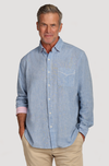 Washed Melange Linen L/S Shirt