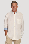 Washed Melange Linen L/S Shirt