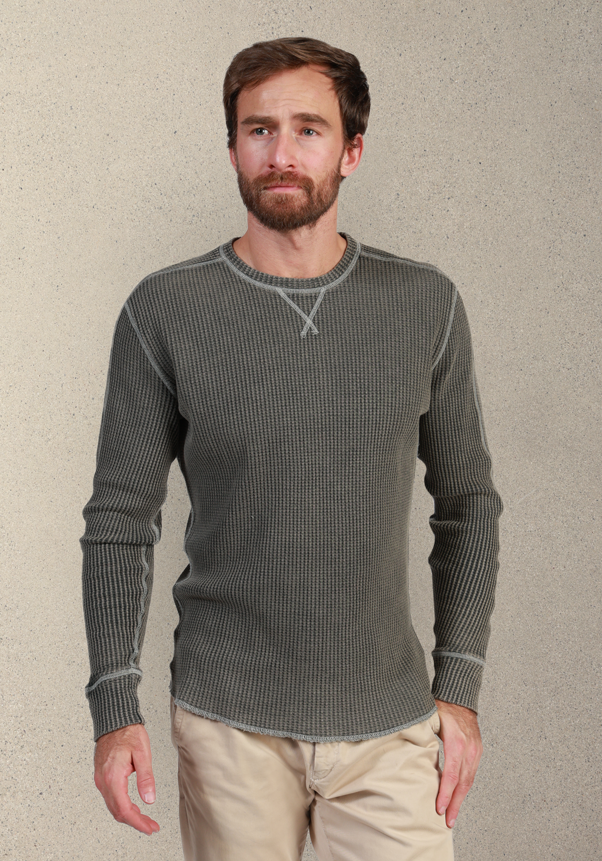 Fillmore Chunky Waffle Thermal Henley