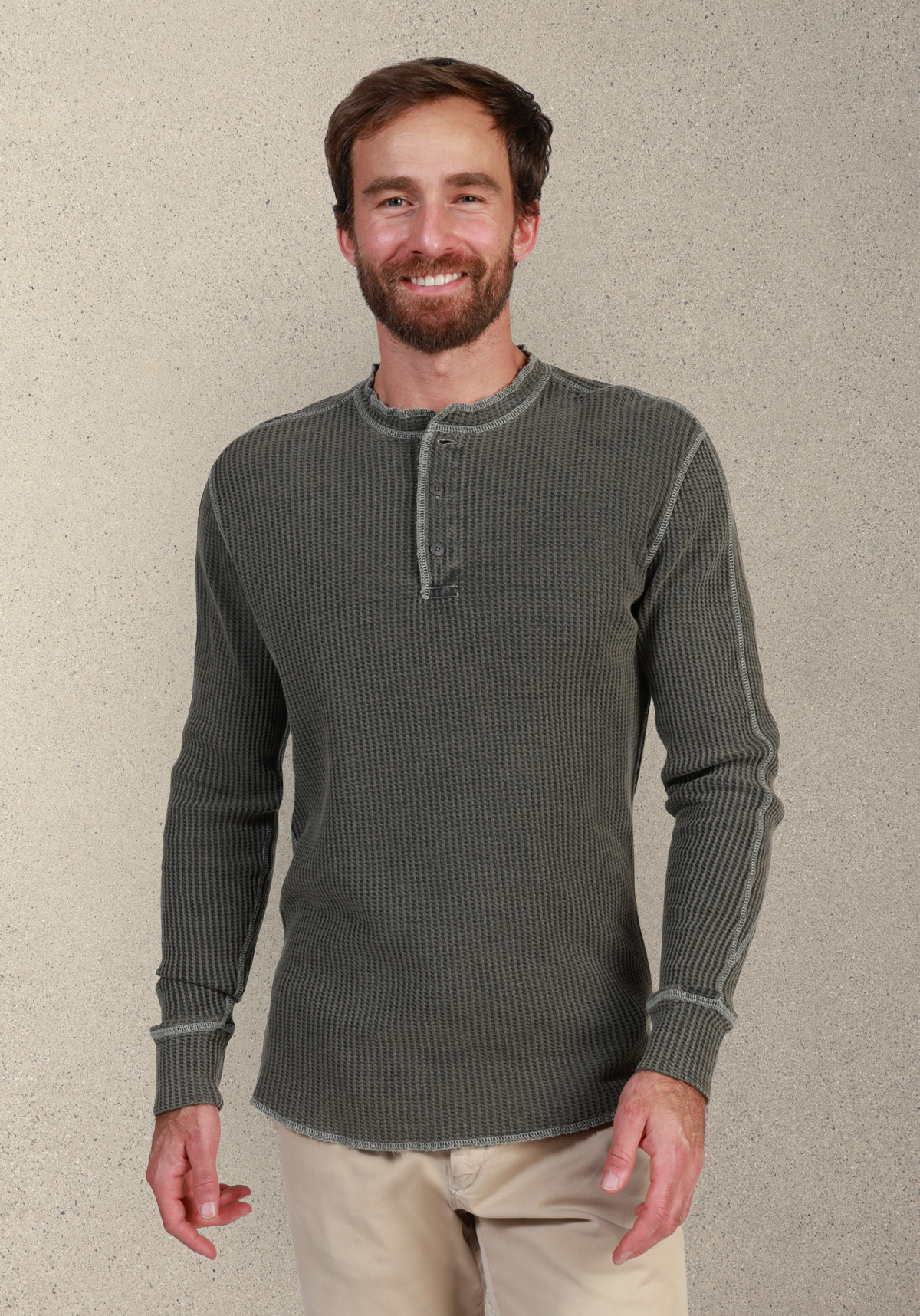 Fillmore Chunky Waffle Thermal Henley